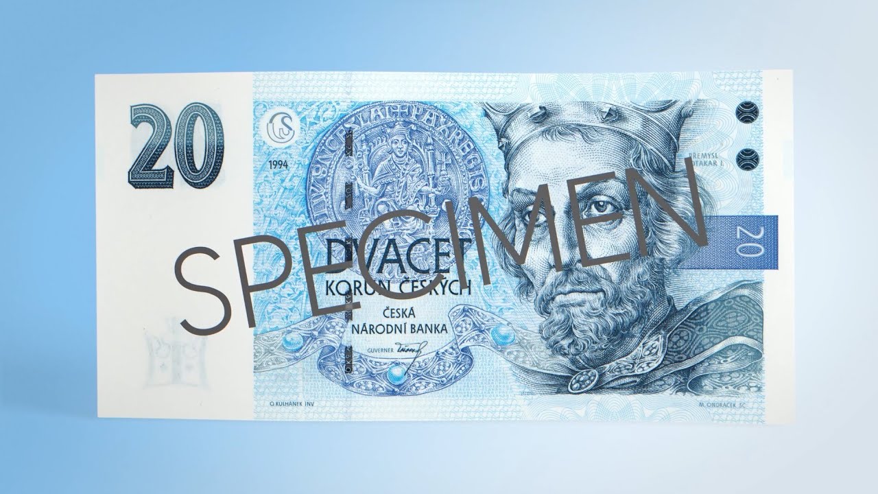 Dvacet korun českých – 20 Kč