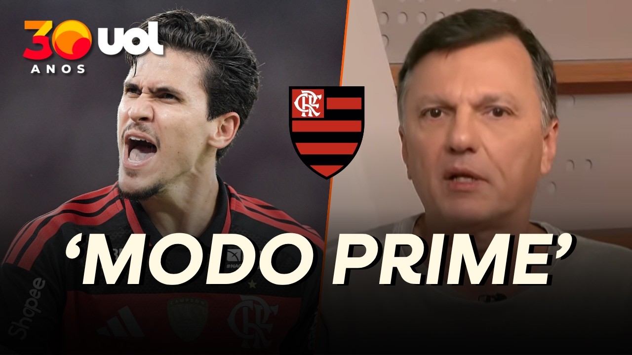 MAURO CEZAR: PEDRO EM MODO PRIME! QUANDO EST&Aacute; AFIM &Eacute; O MELHOR 9 DA AM&Eacute;RICA DO SUL