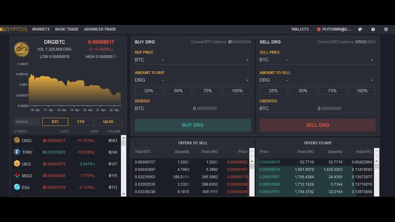 🔹Японская Биржа Qryptos 🔹 Получи 3 QASH = 2.5 $ за регистрацию !