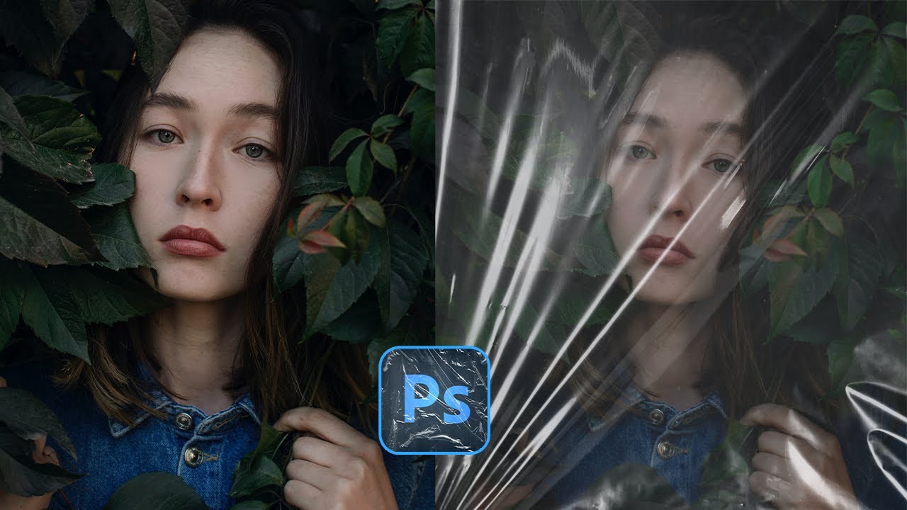 Plastic Wrap Effect - Photoshop Tutorial