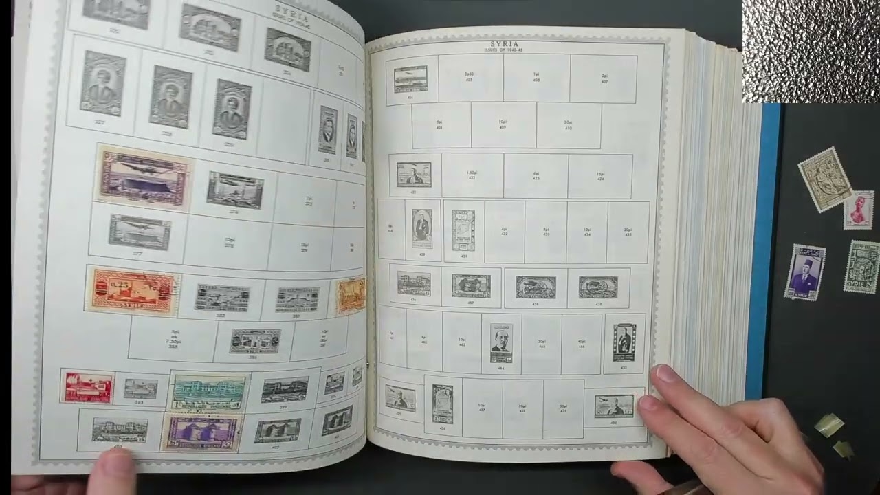 Stamp Collecting Relax and Watch - Syria - Minkus Master Global - Part 1