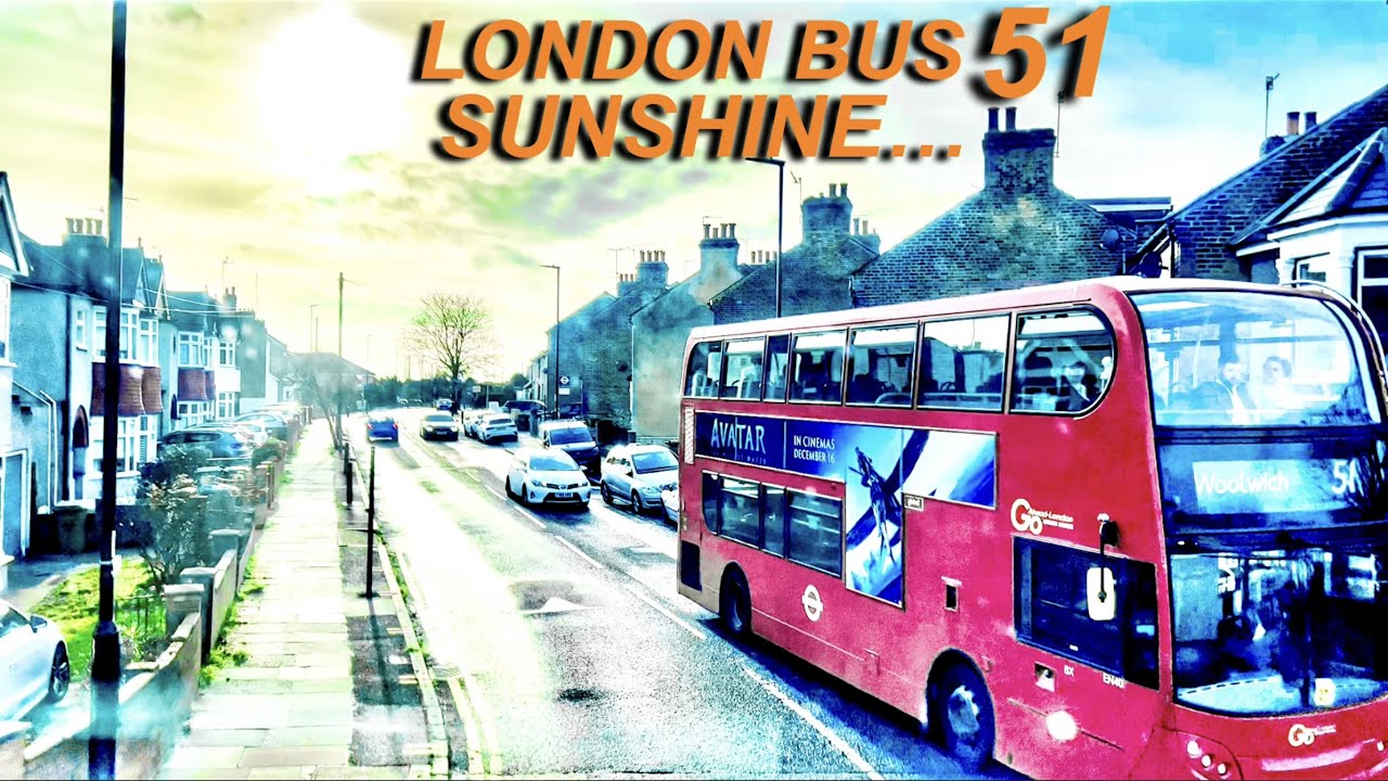 London Bus Rides 🇬🇧 Route 51 🚍 Woolwich Arsenal Station To Orpington Station