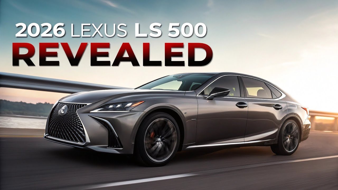 "2026 Lexus LS 500 REVEALED – The Luxury Sedan That Just SHOCKED Mercedes & BMW!"