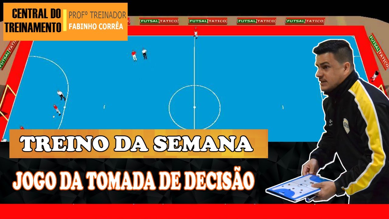 Jogo tomada de decisão - TREINO DA SEMANA