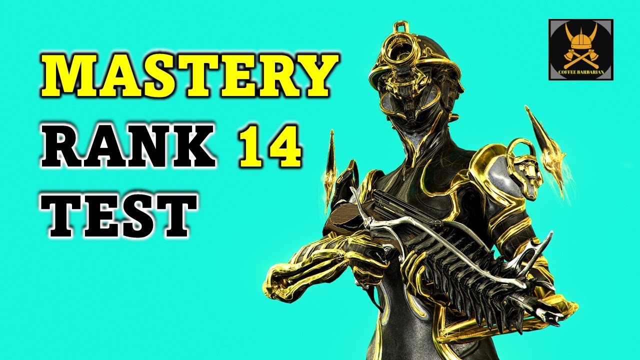 Проверка 14-го ранга мастерства в WARFRAME
