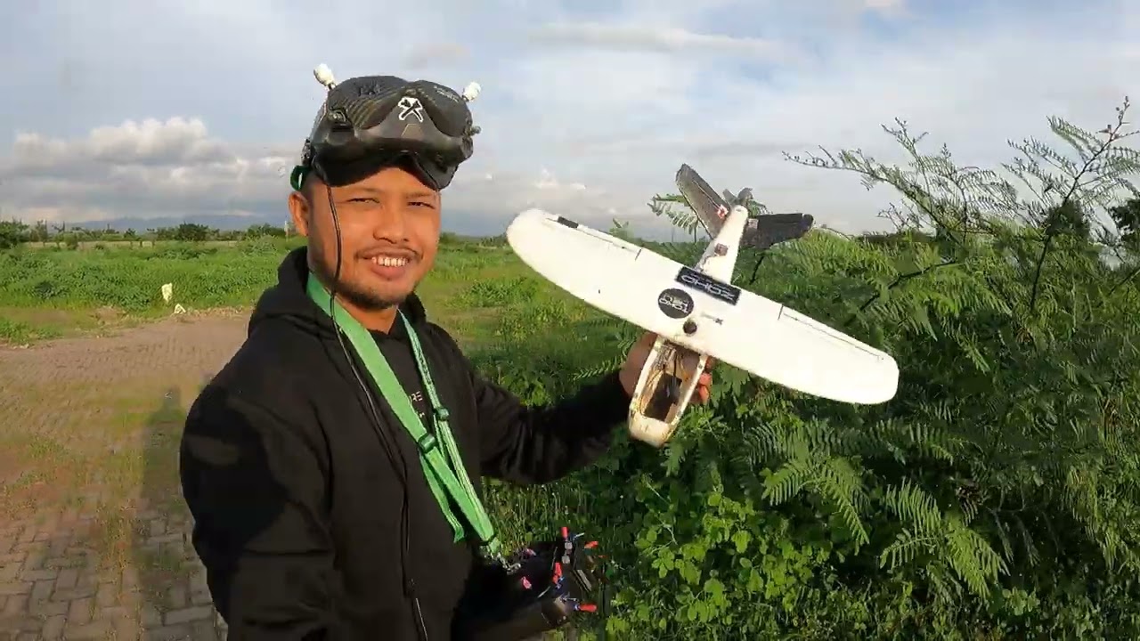Belajar Nerbangkan Drone FPV Fixed Wing ZOHD Talon 250G