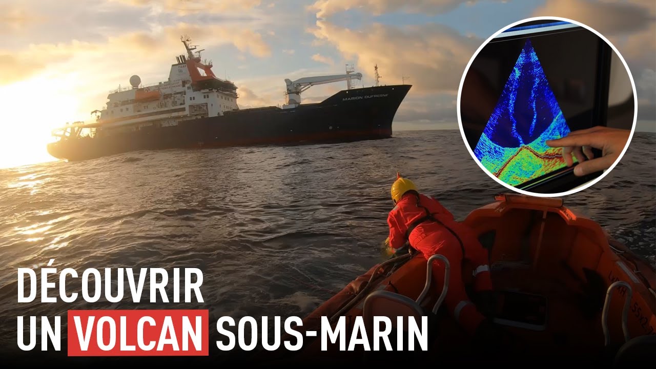 Une mission scientifique à la découverte d'un volcan sous marin ! 🌋