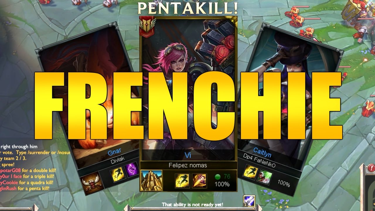 LoL | FRENCHIE, la historia del franc&eacute;s que jug&oacute; una ranked, y gan&oacute;.