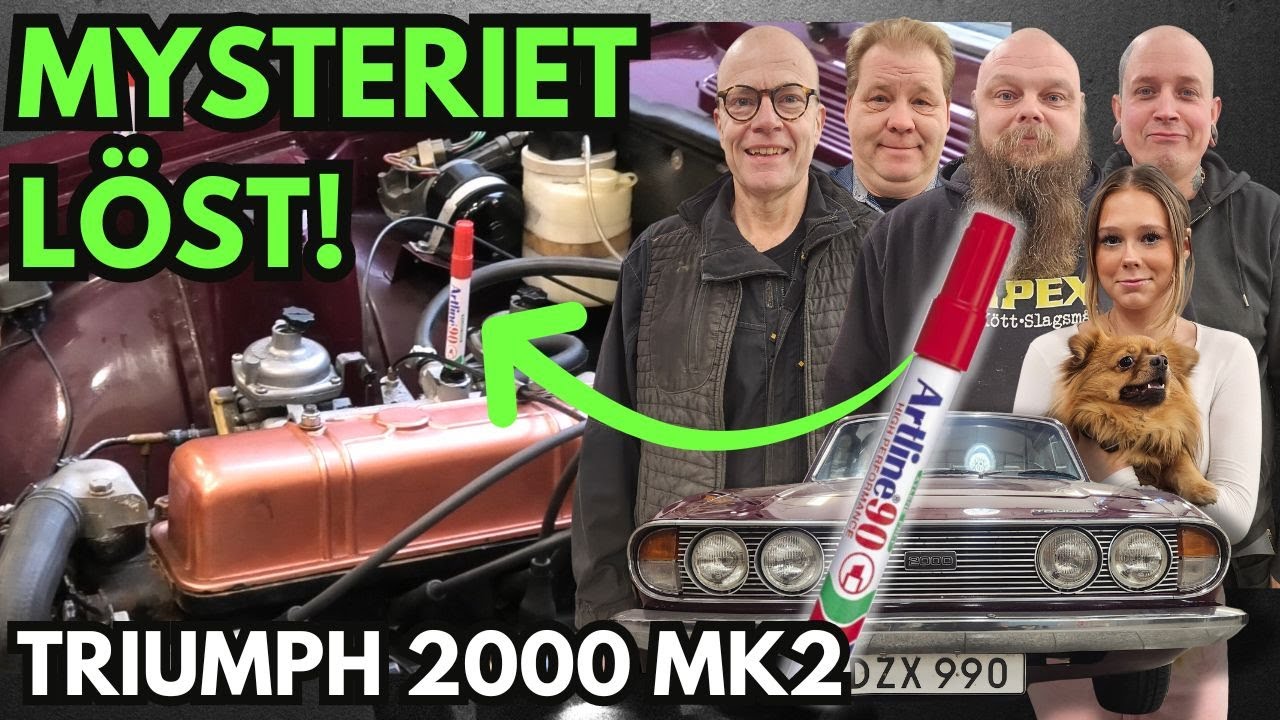 Nu löser vi mysteriet! -  Triumpf 2000 MK2