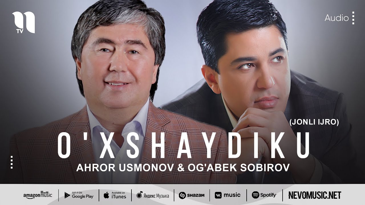 Ahror Usmonov & Og'abek Sobirov - O'xshaydiku (jonli ijro)