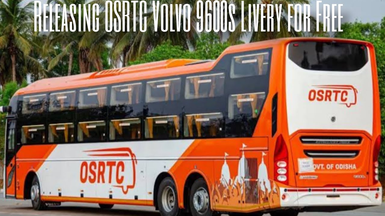 Releasing OSRTC Volvo 9600s Livery For FREE || Download Now || By @NavyanshGameHub 