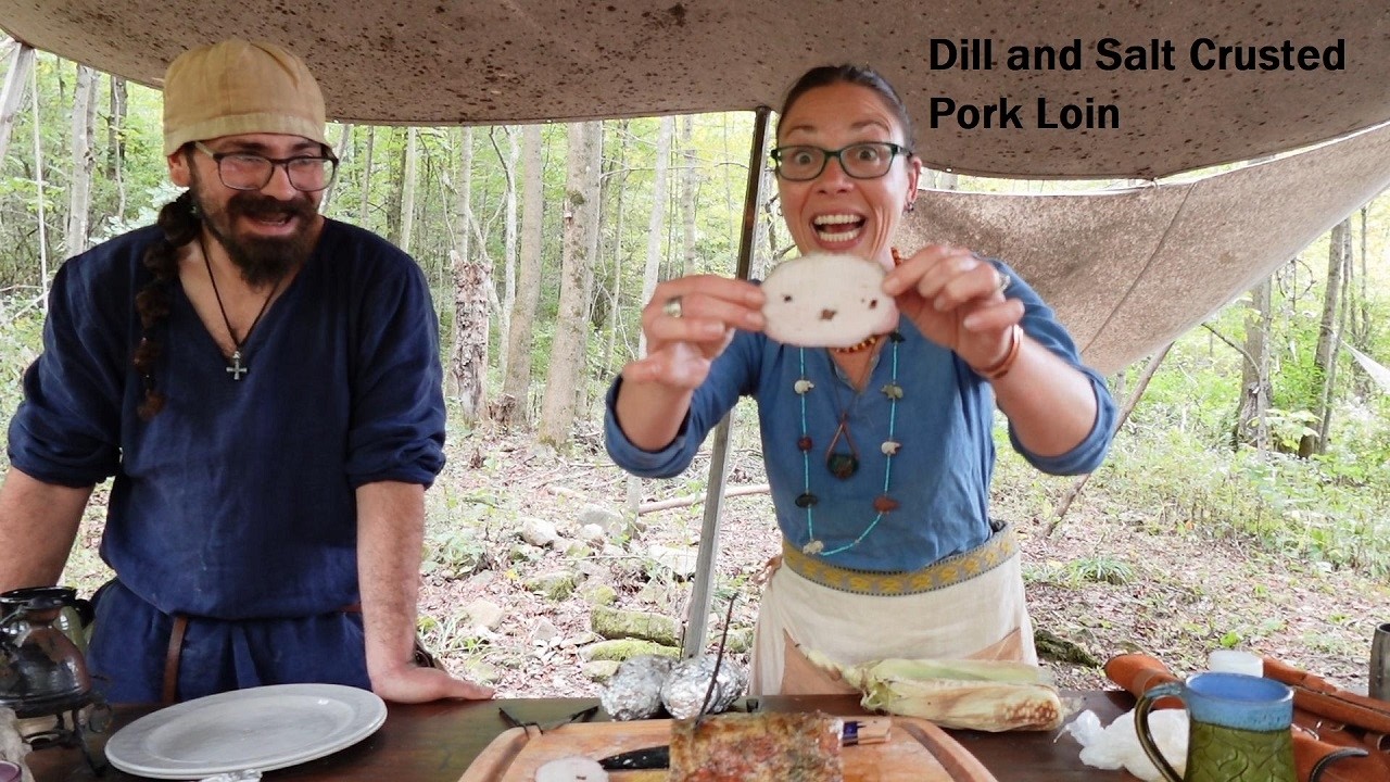 Salt and Dill Crusted Pork Loin