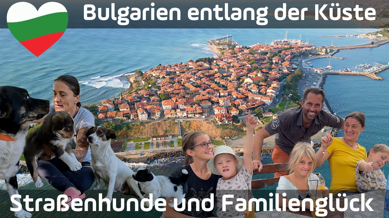 300 km Bulgarien entlang der Küste - Strassenhunde und Familienglück #Linerlife