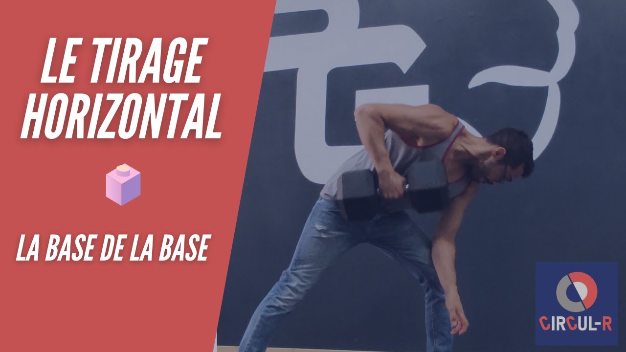 Le tirage horizontal, la base de la base pour muscler son dos !