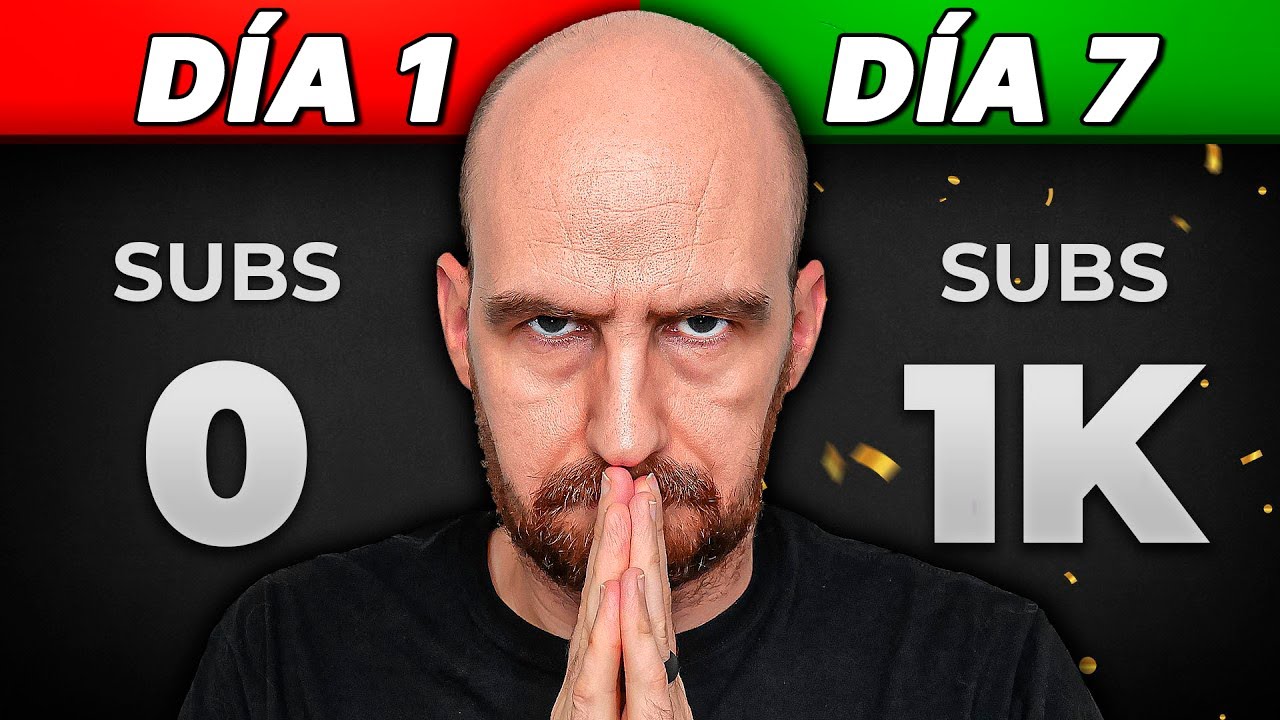 0 ➜ 1,000 Suscriptores en 7 D&iacute;as con 1 Video: Paso a Paso