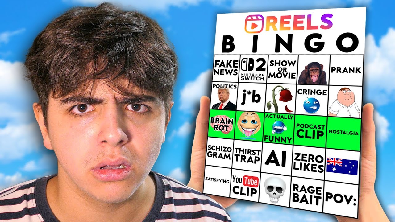 I Played Instagram Reels BINGO
