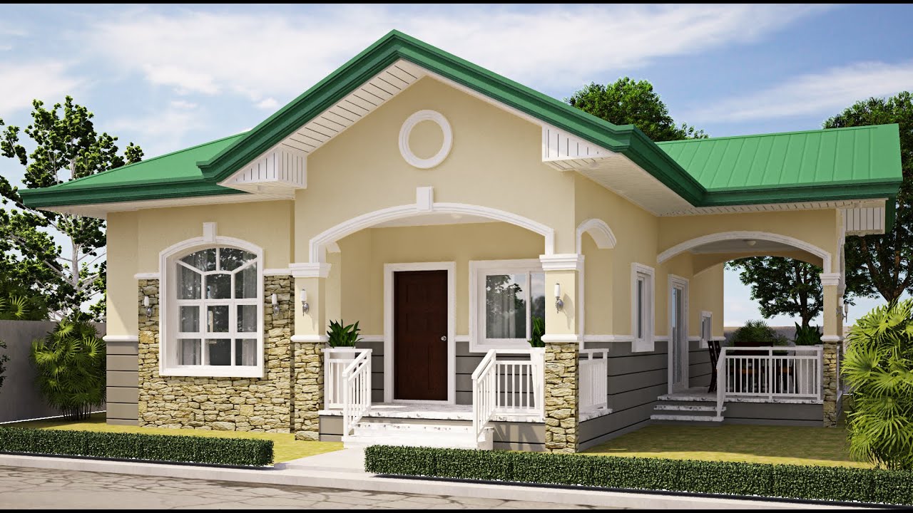 BUNGALOW HOUSE DESIGN - 3 BEDROOMS - 120 SQM. / 1,291 SQFT.