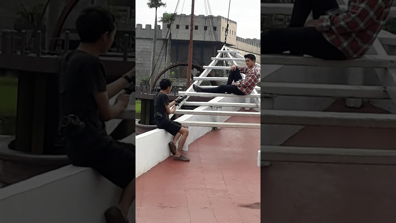 Pemotretan Photographer AZIZ dan Talent Artis Anak Langit Geng NWL (Raditz Kazama)