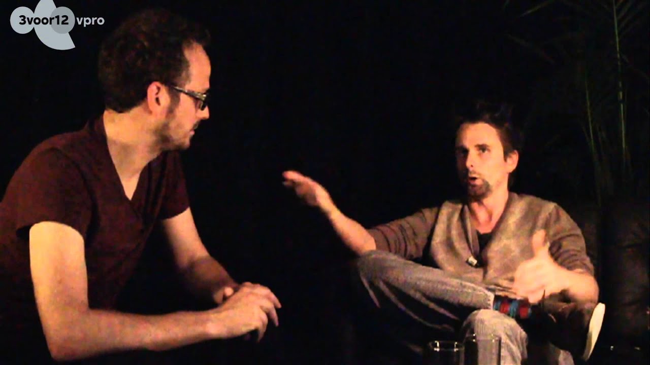 3voor12 Talkshow: Muse's Matthew Bellamy talks about the Unsustainable Tour