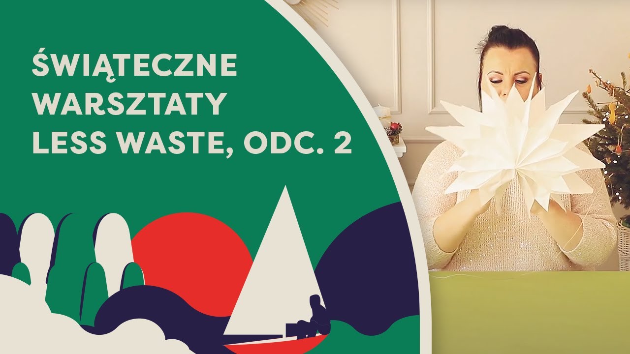 Warsztaty z dekoracji less waste - świąteczne ozdoby z papierowych torebek - Warszawa na Święta