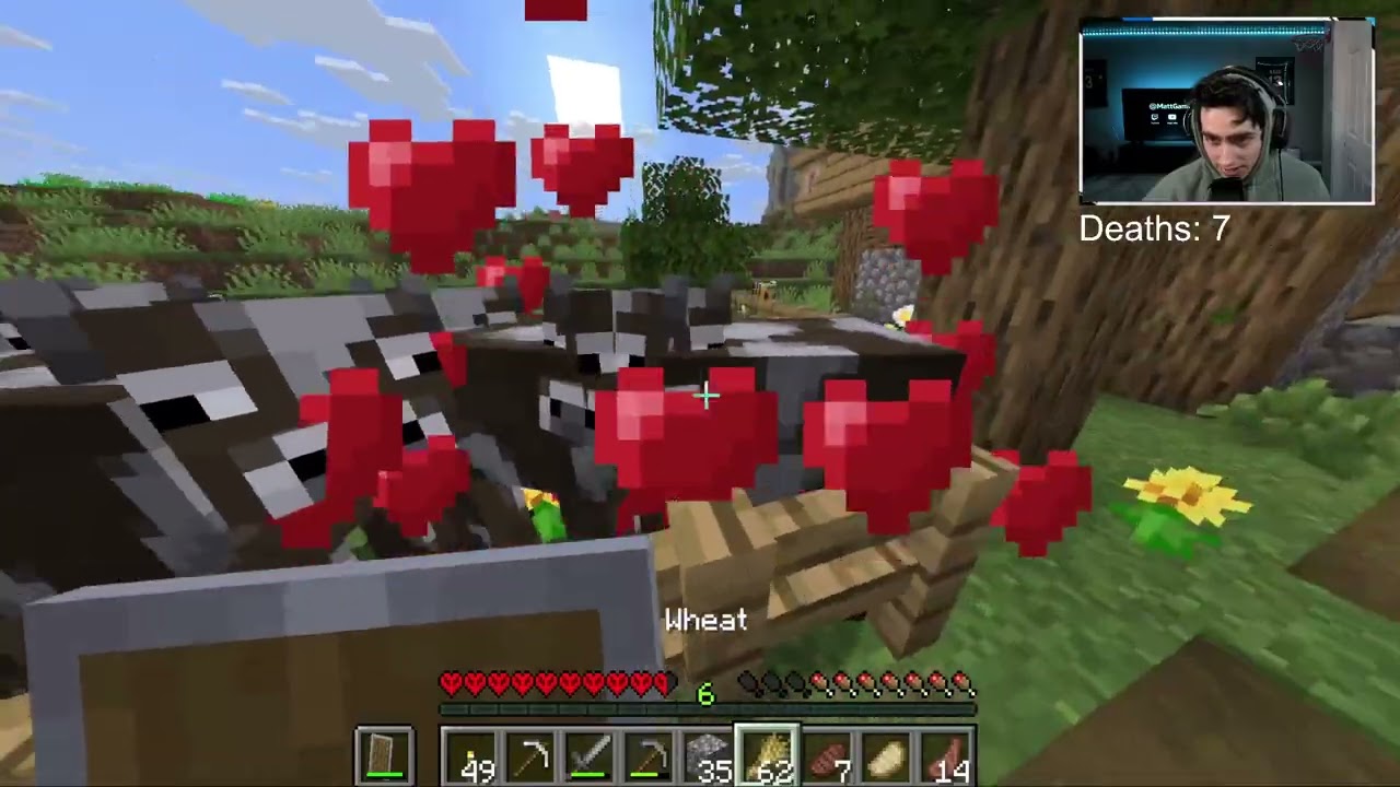 beginner plays hardcore minecraft for some reason / Hardcore Mattcraft, Day 4