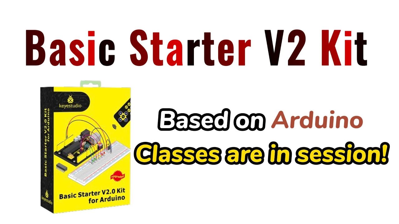 KS0402 (403, 404) KEYESTUDIO Basic Starter V2 Kit-Great entry-level partner #arduino #coding #kits