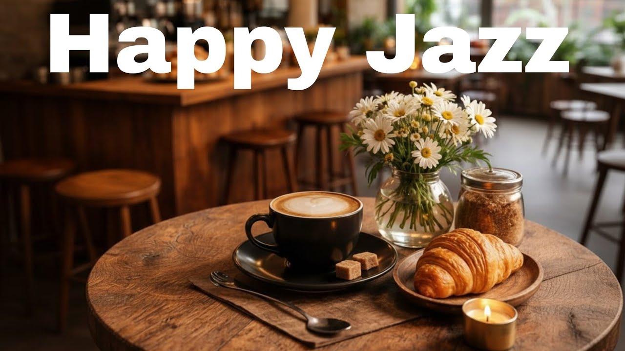 🎼Happy Jazz Music... Happy Winter Jazz~Relaxing Morning Coffee Music &Delicate Bossa Nova Piano