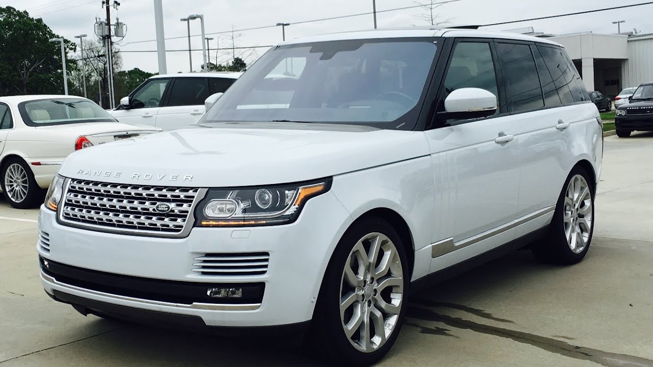Полный обзор Range Rover Supercharged 2016 года, запуск, выхлоп