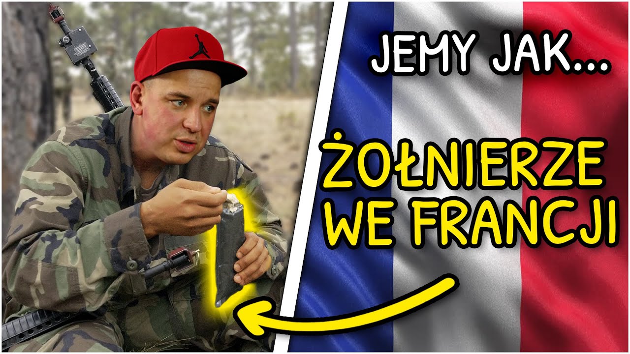 Test WOJSKOWEGO JEDZENIA z Francji #2 - jak smakuje posiłek z pola bitwy?