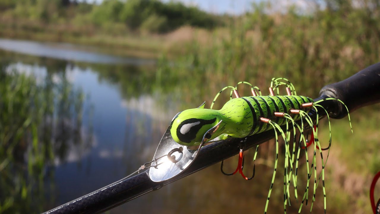 Wood + Spoon = SpoonBait – The Craziest Wooden Lure I’ve Ever Made! 🐝🛠️
