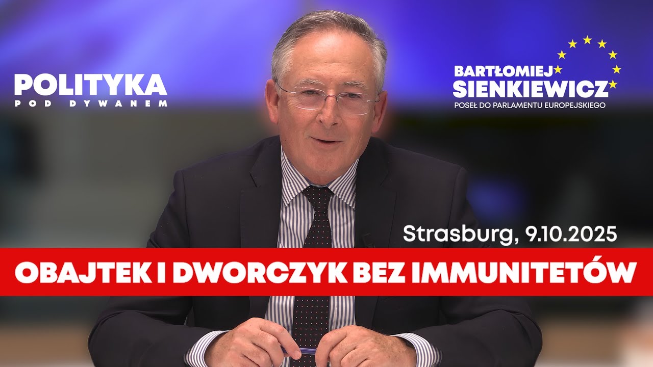 Obajtek i Dworczyk bez immunitetów | Bartłomiej Sienkiewicz | POLITYKA POD DYWANEM #1