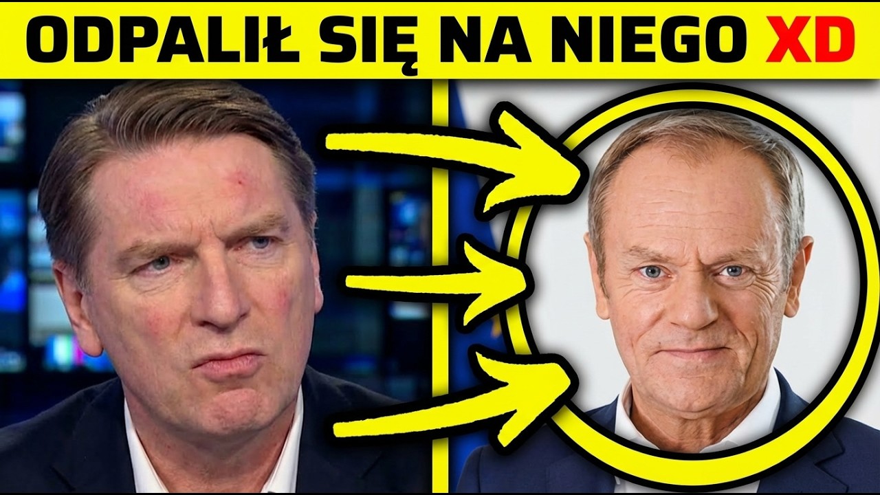 Tomasz Lis Stracił Cierpliwość Na Wizji! Ostro ODPALIŁ Się Na Tuska XD