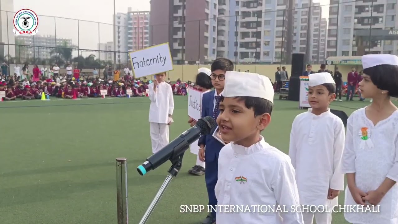 SNBP INTERNATIONAL AND SR SECONDARY SCHOOL CHIKHALI CELEBRATING 74th REPUBLIC DAY