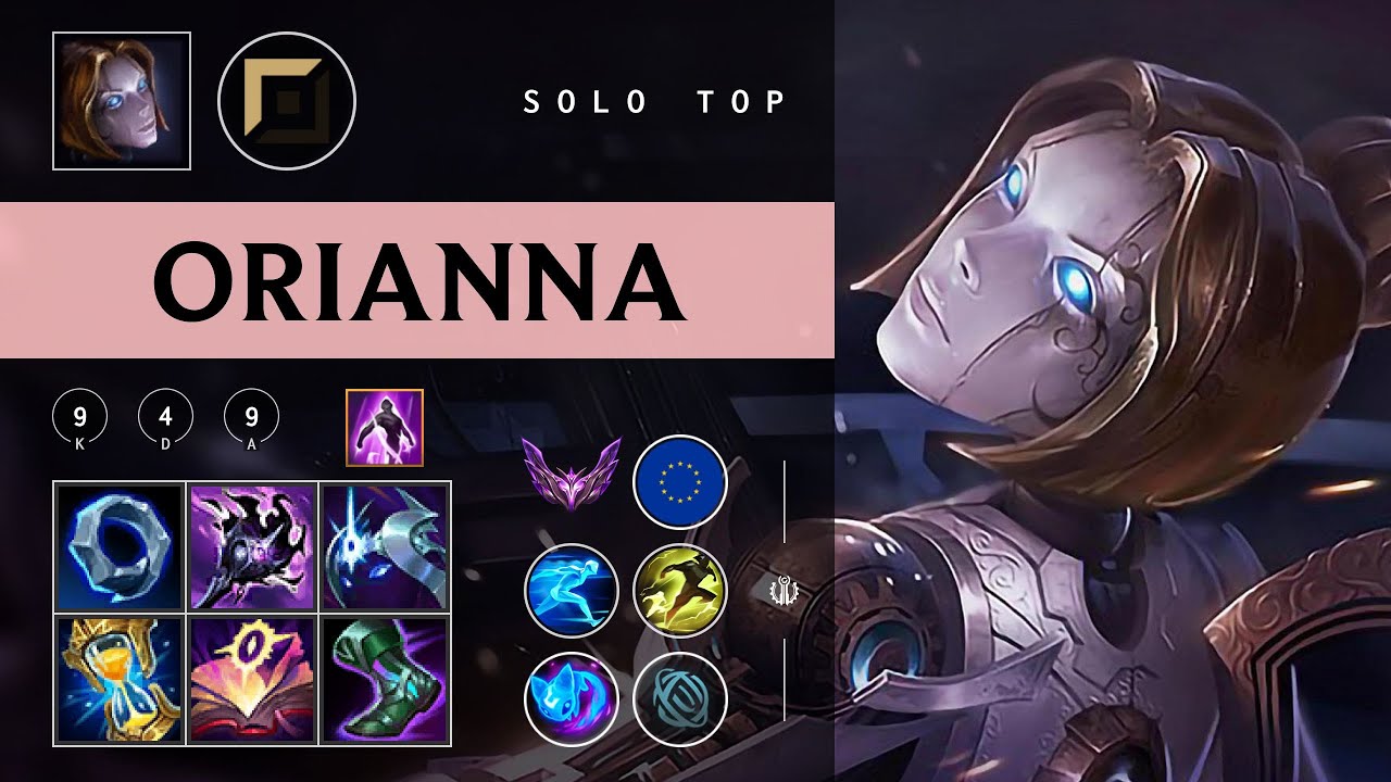 Orianna Top vs Renekton - EUW Master Patch 26.03