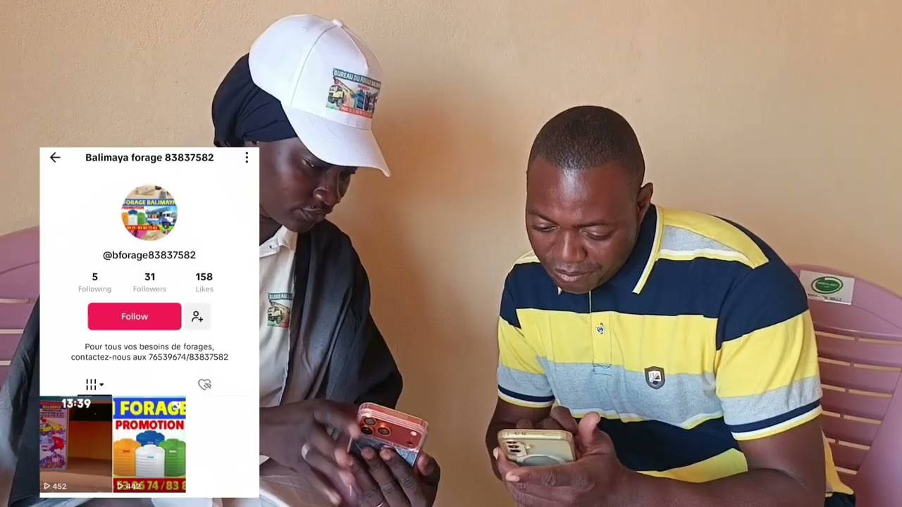 FRANC ET SIRA AU BUREAU DE FORAGE BALIMAYA À SIKASSO ( SKO FÉVRIER 2026 )