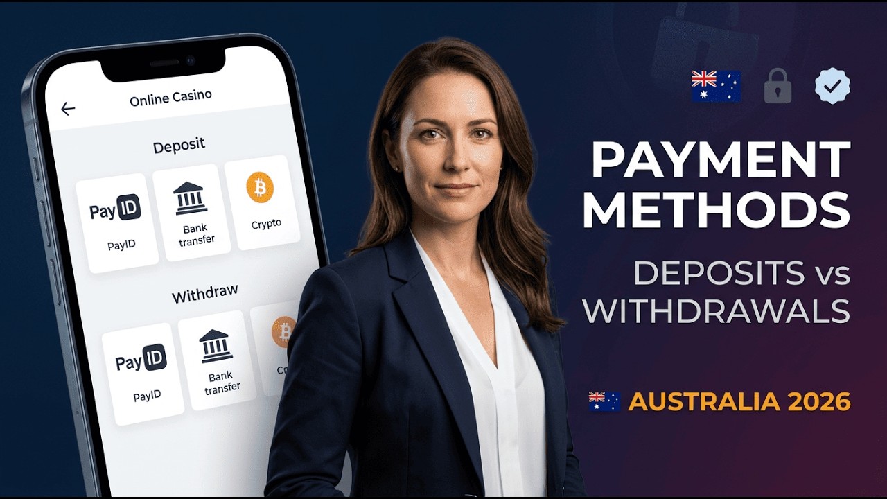 🎰 Online Casino Payment Methods Australia (Deposits & Withdrawals Explained)  🇦🇺