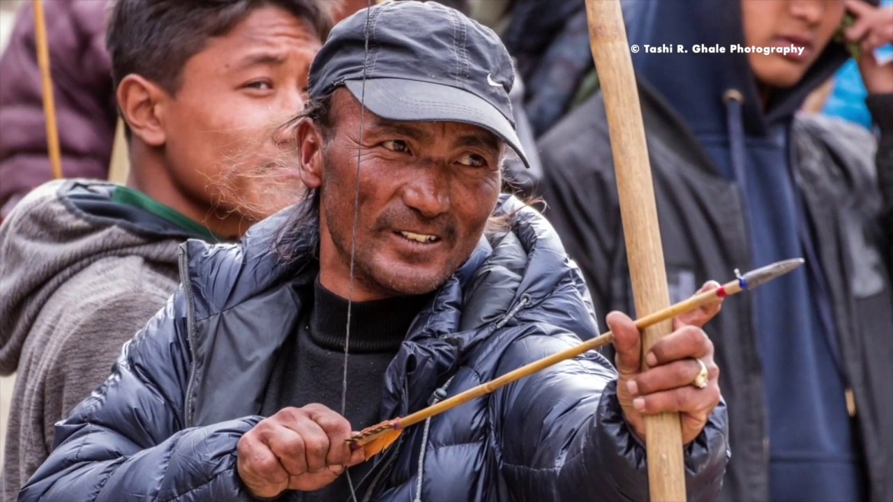 Metha (Archery festival) in Manang, Annapurna region, Nepal
