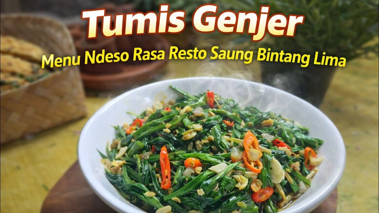Menu 'Ndeso' Rasa Resto Saung Bintang Lima, Gak Perlu Nunggu Gajian Buat Makan Enak.