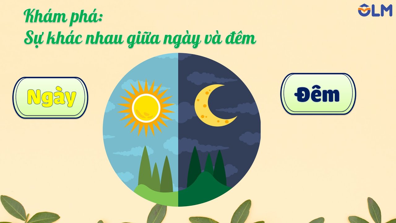 Khám phá sự khác nhau giữa ngày và đêm - OLM Mầm non [OLM.VN]