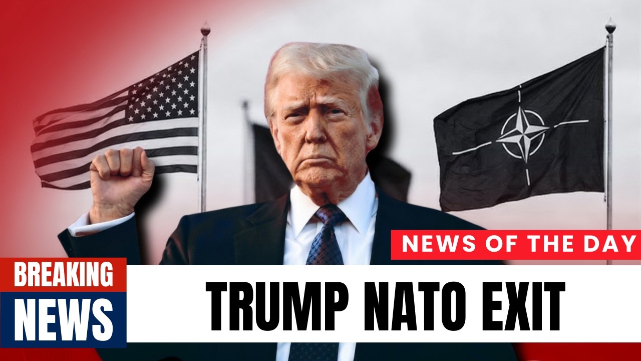 TRUMP THREATENS NATO EXIT! 🚨 