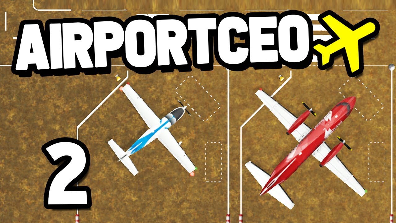 First COMMERICAL Plane in Airport CEO #2