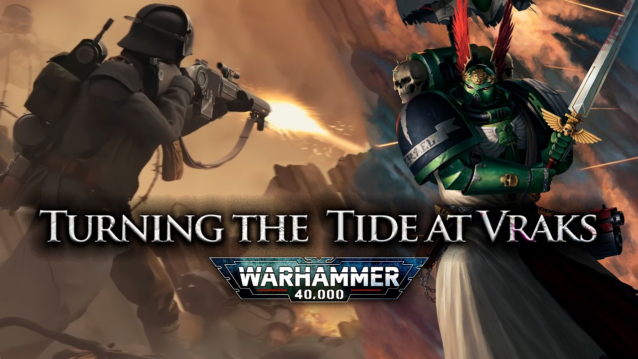 The Dark Angels Strike: Turning the Tide of the Siege of Vraks | Warhammer 40k Lore