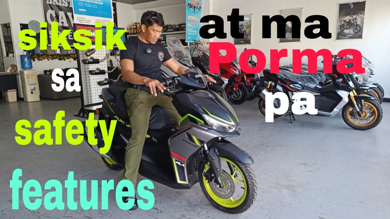 2025 model Qjmotor AX 180cc max scooter review @byahenifrank1015 