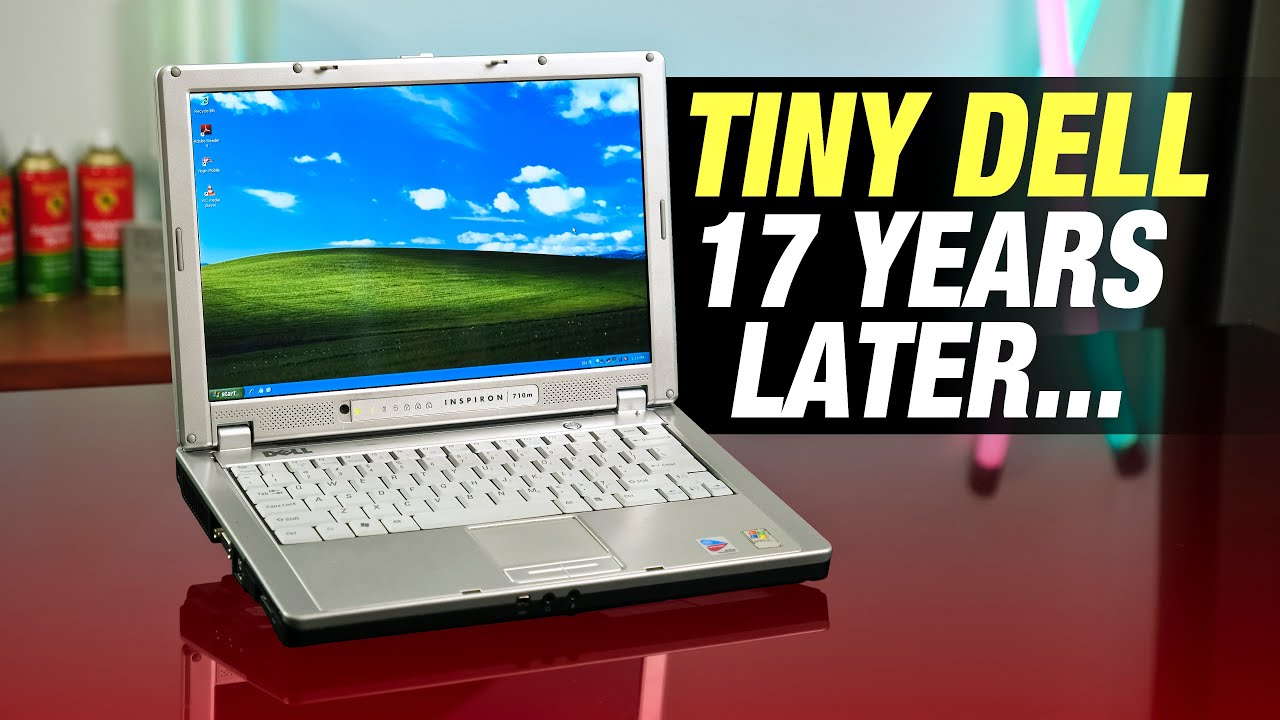 Dell's Tiny Laptop From 2006... Survived A Bomb Blast!