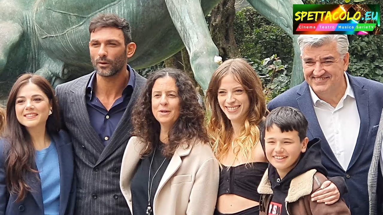 Resta con me, photocall Francesco Arca, Laura Adriani, Mario Di Leva, Antonio Milo, Arturo Muselli