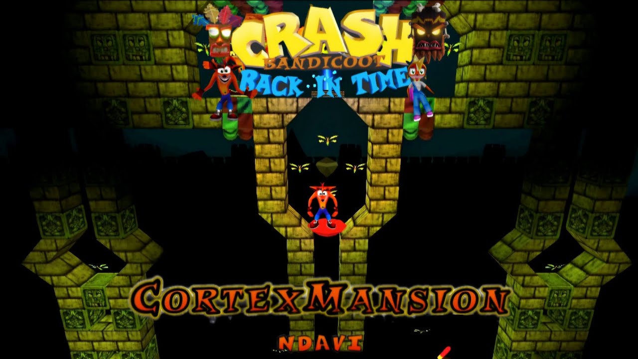 Crash Bandicoot - Back In Time Fan Game: Custom Level: Cortex Mansion By NDavi