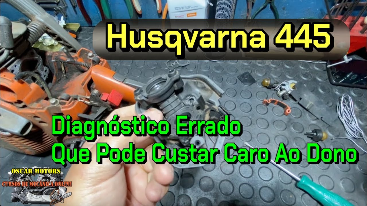 Motosserra 445 Vitima de Um Erro de Diagnóstico
