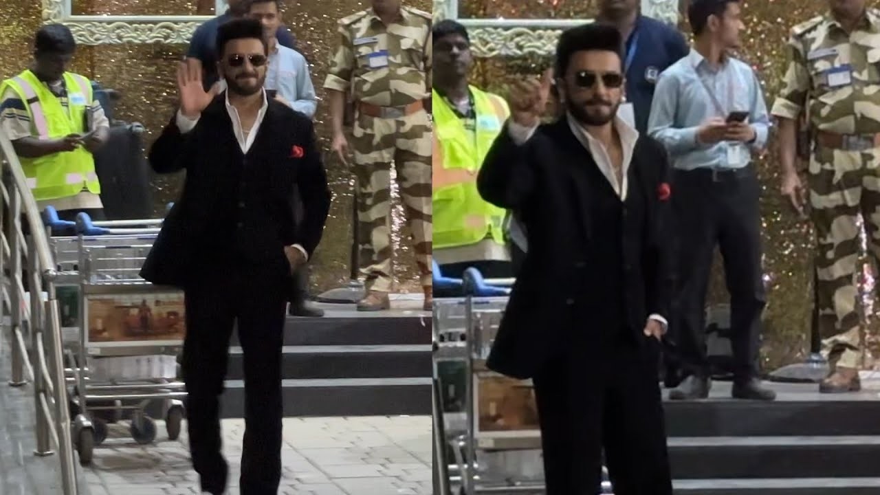 Ranveer Singh Spotted At Kalian Airport