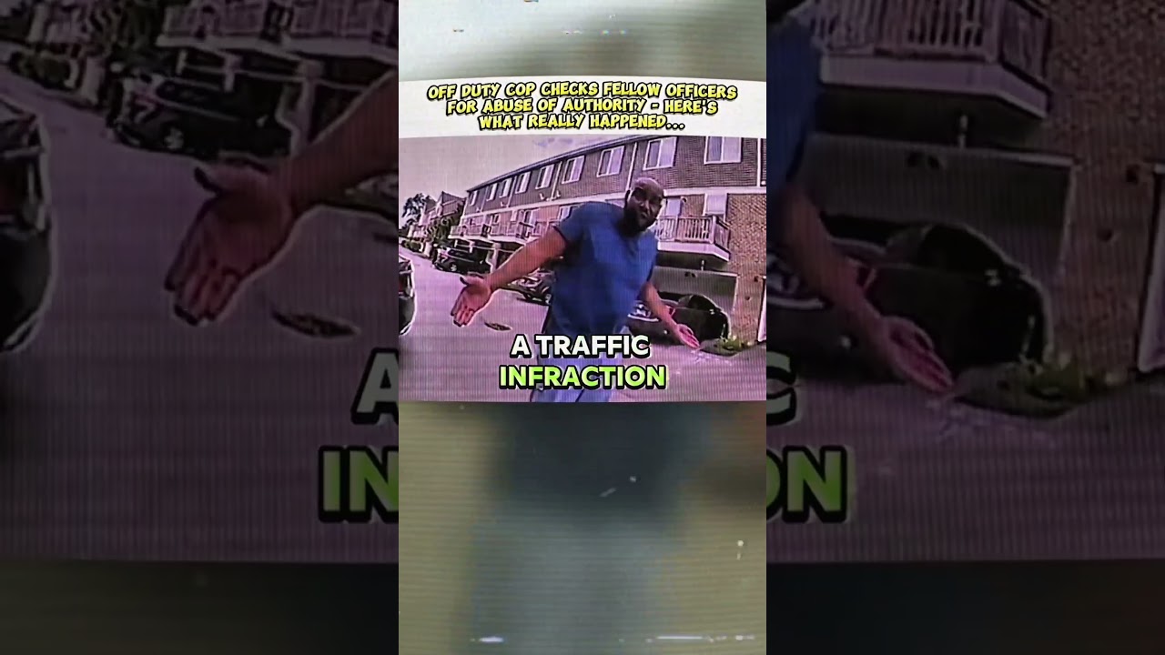 Off Duty Cop Checks Fellow Officers for Abuse of Authority