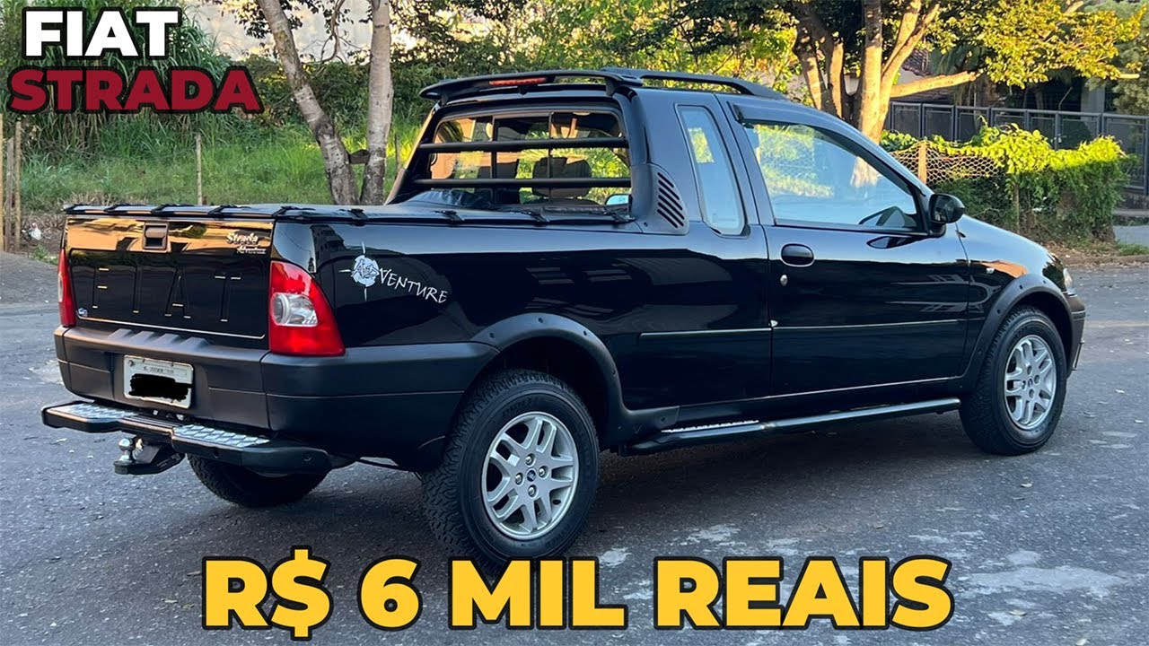 FIAT STRADA À VENDA POR APENAS 6 MIL REAIS #strada #picape